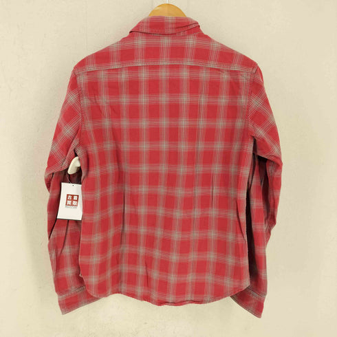 パーフェクトバイショット Perfecto by Schott 両ポケ 猫目ボタン コットンチェックネルシャツ メンズ import:S