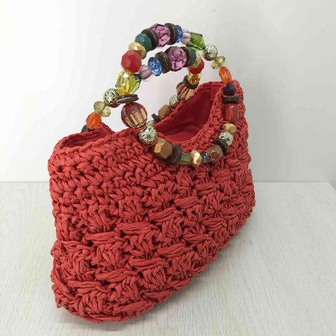 CAPPELLI ビジュー かごバッグ レディース