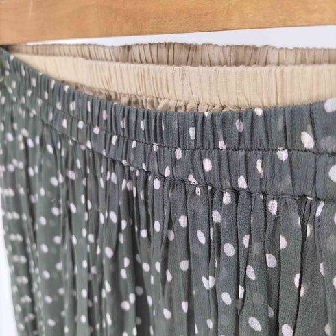 メドモアゼル MES DEMOISELLES 20AW 別注 TRUENESS スカート POLKA レディース 34