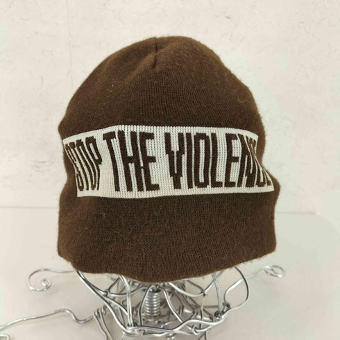 シュプリーム Supreme OLD リバーシブルビーニー STOP THE VIOLENCE メンズ