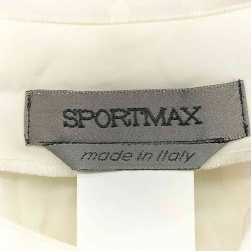 スポーツマックス SPORTMAX イタリア製 デザイン ブラウス レディース 36
