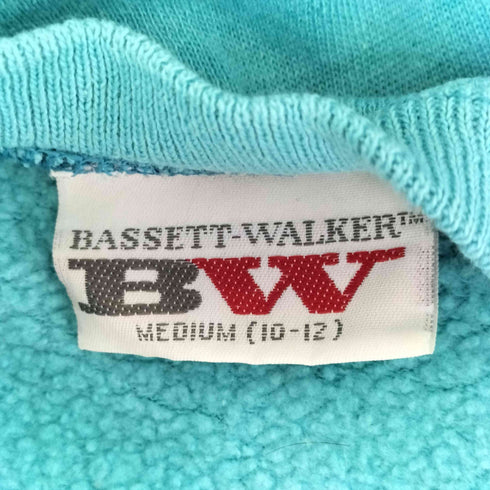 バセットウォーカー BASSETT WALKER USA製 ラグランスウェット レディース M 10-12
