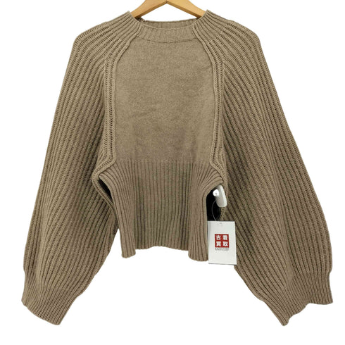 ステラマッカートニー STELLA McCARTNEY ウール混 カシミヤ リブ ニット レディース 38