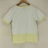 クレージュ courreges フロントロゴ刺繍 リンガーTシャツ レディース JPN:M