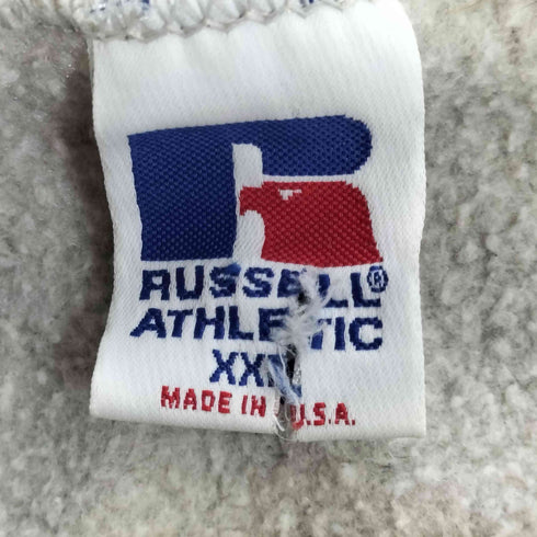 ラッセルアスレチック RUSSELL ATHLETIC 90s USA製 ロゴ刺繍 クルーネックスウェット メンズ XXL
