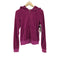 ジューシークチュール JUICY COUTURE バックプリント クロップド ジップアップベロア パーカー Y2K レディース L
