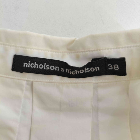 ニコルソンアンドニコルソン)(ニコルソンアンドニコルソン NICHOLSON & NICHOLSON SORA-POPLIN ソラポプリン レディース JPN:38