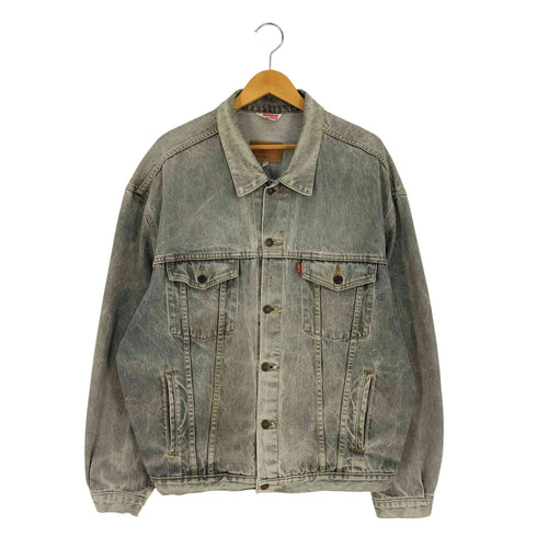 リーバイス Levis 80s ユーロリーバイス チュニジア製 70507-02-59 ボタン裏B17 先染め デニムジャケット メンズ import:XL