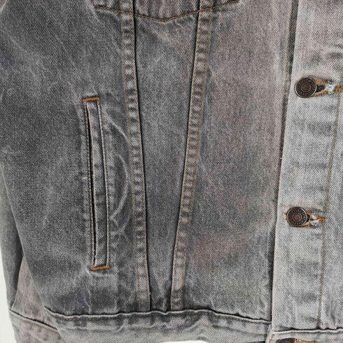 リーバイス Levis 80s ユーロリーバイス チュニジア製 70507-02-59 ボタン裏B17 先染め デニムジャケット メンズ import:XL