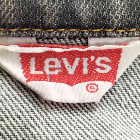 リーバイス Levis 80s ユーロリーバイス チュニジア製 70507-02-59 ボタン裏B17 先染め デニムジャケット メンズ import:XL