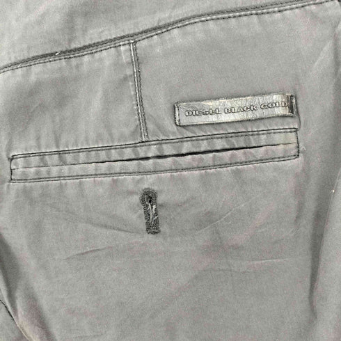 ディーゼルブラックゴールド DIESEL BLACK GOLD 00s MADE IN ROMANIA コットンポリクロップドショーツ メンズ 48