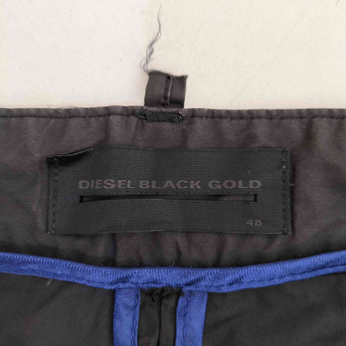 ディーゼルブラックゴールド DIESEL BLACK GOLD 00s MADE IN ROMANIA コットンポリクロップドショーツ メンズ 48