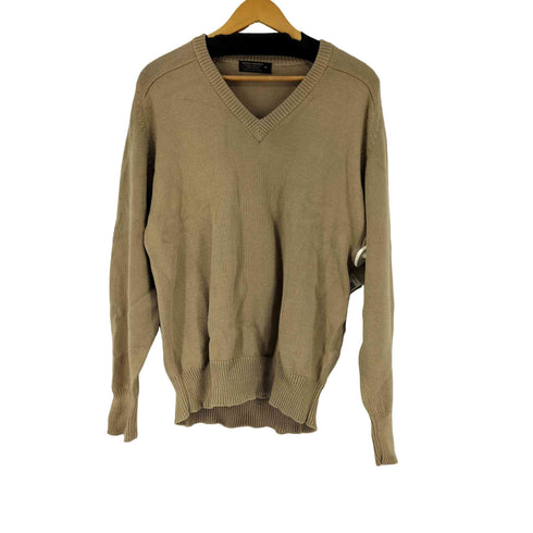 ブルックスブラザーズ BROOKS BROTHERS 80~90s Vネック コットンニット メンズ 42