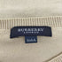バーバリーロンドン BURBERRY LONDON ロゴ 刺繍 アーガイル柄 コットン ニット レディース 160A