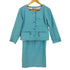クレージュ courreges MADE IN FRANCE ノーカラージャケット スカート セットアップ riri レディース