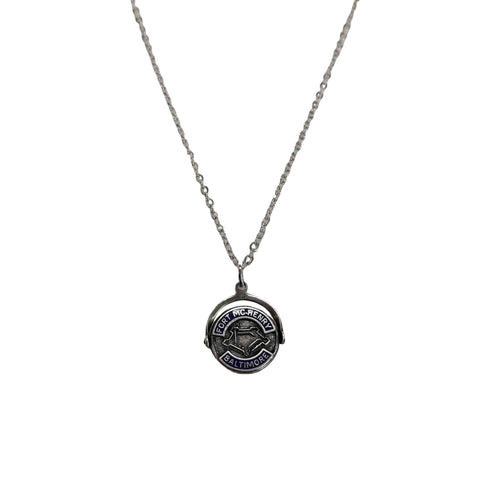 STERLING刻印 FORT MC HENRY BALTIMORE ギミックネックレス メンズ