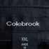 Colebrook 裏地キルティング ラグラン レザージャケット メンズ XXL