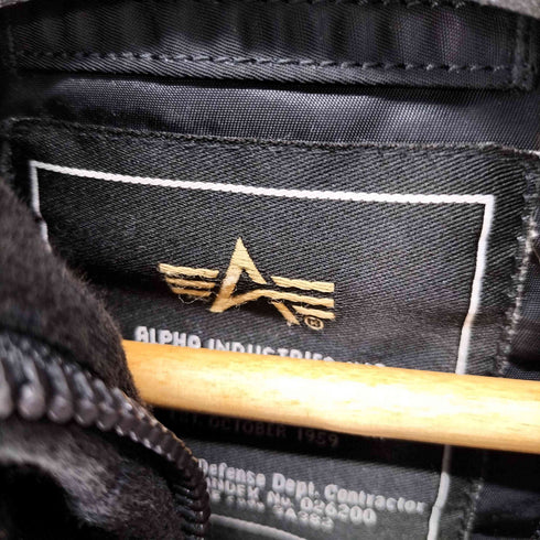 アルファインダストリーズ ALPHA INDUSTRIES コラボデザイン MA-1 レディース M