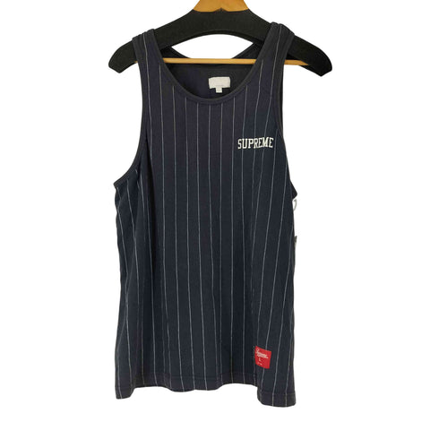シュプリーム Supreme 12SS Striped Tank Top メンズ import:L