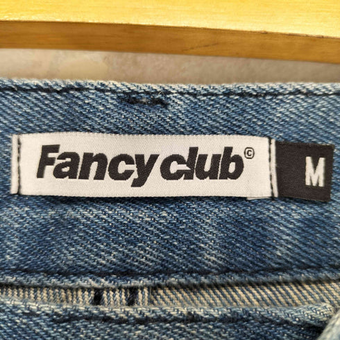 Fancy club ブリーチ加工デニムカーゴパンツ レディース m