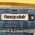 Fancy club ブリーチ加工デニムカーゴパンツ レディース m