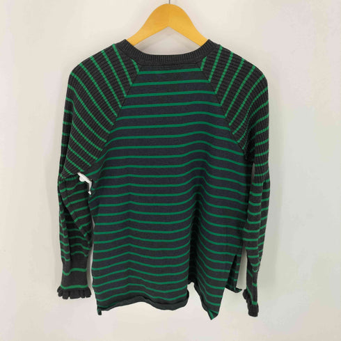 マチェット machatt ボーダードッキングプルオーバー レディース FREE