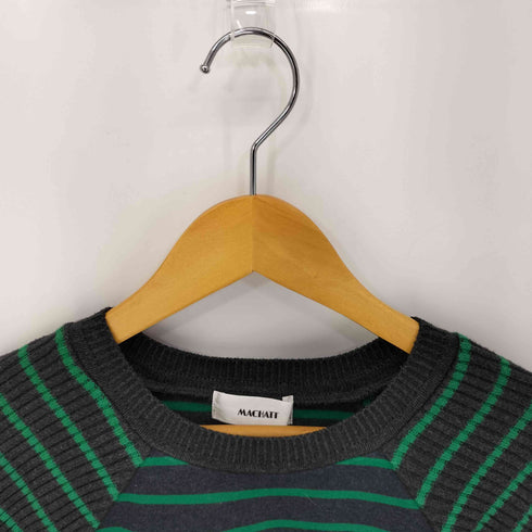 マチェット machatt ボーダードッキングプルオーバー レディース FREE