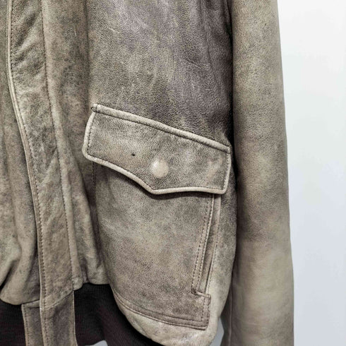 エルエルビーン L.L.Bean 80S USA製 FLYING TIGER JACKET フライング タイガー ジャケット レザー A-2 Thinsulate メンズ US:42