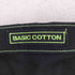 basic cotton カラーステッチ フロントジップデザインスカート レディース