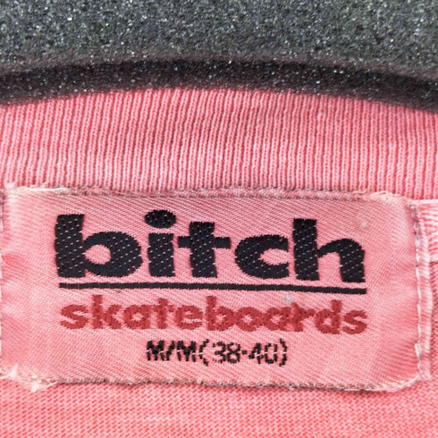 ビッチスケートボーディング bitch skateboards 90S 両面プリント S/S Tシャツ メンズ import:M