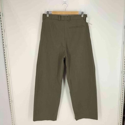 コス COS PLEATED COTTON WIDE-LEG TROUSERS プリーツコットンワイドレッグパンツ メンズ 50