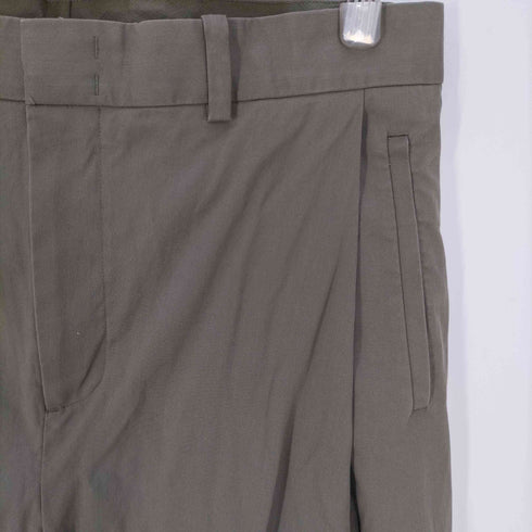コス COS PLEATED COTTON WIDE-LEG TROUSERS プリーツコットンワイドレッグパンツ メンズ 50