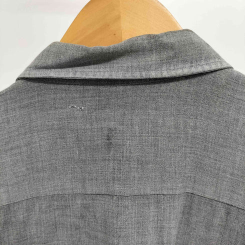 B.V.D 60S CONTINENTALE レーヨン 比翼 ステッチデザイン オープンカラー L/S シャツ メンズ import:L
