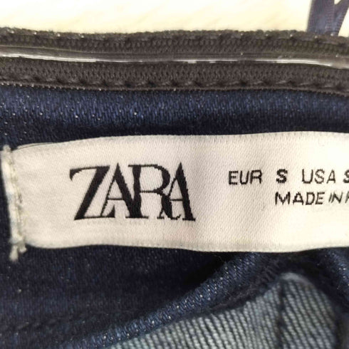 ザラ ZARA ZW ストラップレス デニムワンピース レディース import:S