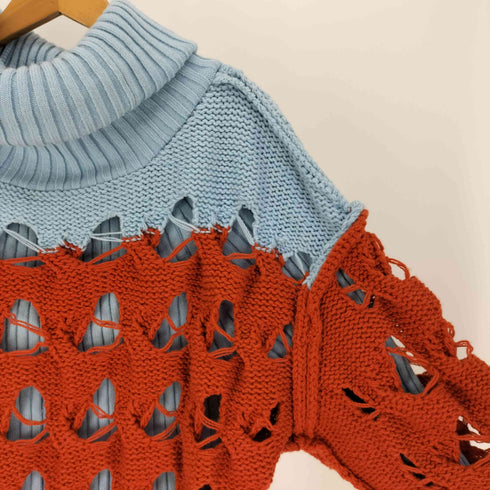 BASE MARK 22AW Joined Cable Knit Sweater ジョインド ケーブルニット セーター メンズ JPN:M