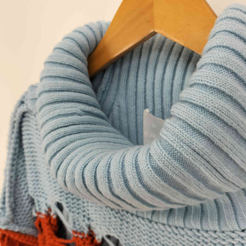 BASE MARK 22AW Joined Cable Knit Sweater ジョインド ケーブルニット セーター メンズ JPN:M