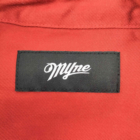 マイン MYne 22AW STAR PATCH SHIRT スターパッチ シャツ メンズ JPN:S