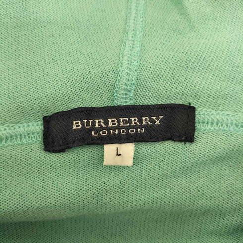 バーバリーロンドン BURBERRY LONDON フーデッド ノースリーブ コットン ニット Y2K レディース import:L