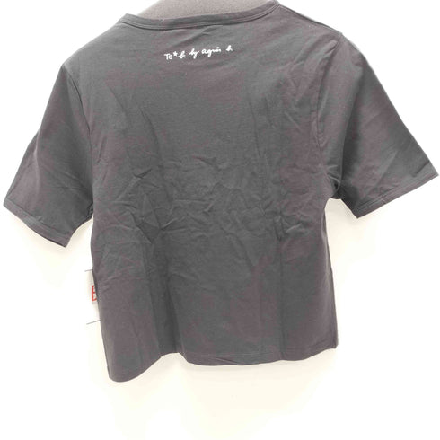 トゥービーバイアニエスベー To b. by agnes b. TS merci A tous Tシャツ レディース 38