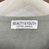 ビューティーアンドユースユナイテッドアローズ BEAUTY & YOUTH UNITED ARROWS BY モダン ミラノリブ ヘンリーネック ニット メンズ JPN:L