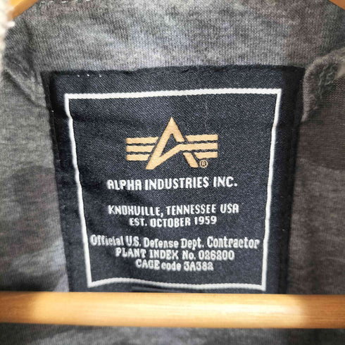 アルファインダストリーズ ALPHA INDUSTRIES ライト MA-1 裏地カモ フライトジャケット メンズ import:M
