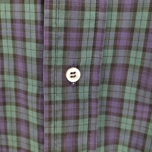 ブルックスブラザーズ BROOKS BROTHERS ALL COTTON ブラックウォッチ BDチェックシャツ メンズ 16 1/2-R