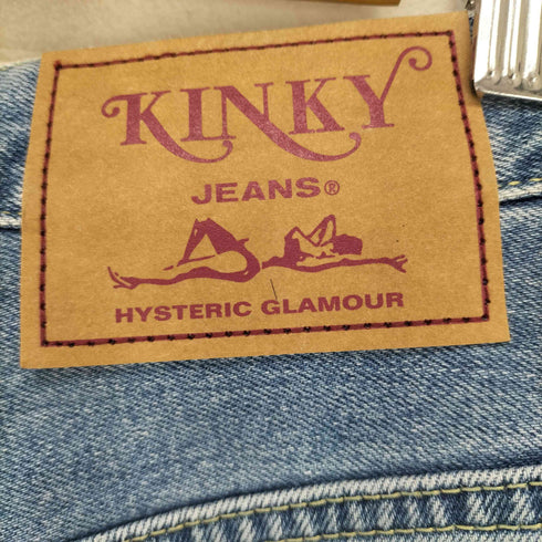 ヒステリックグラマー HYSTERIC GLAMOUR SNAKE LOOP柄デニムフレアパンツ メンズ 28