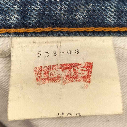 リーバイス Levis 503 ジップフライデニムパンツ メンズ 29/34