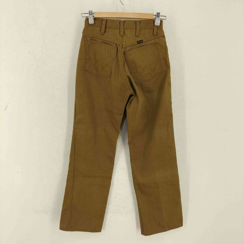 ラングラー Wrangler USA製 PREMANENT PRESS 両爪 SCOVILLジップ カツラギパンツ レディース 27×29