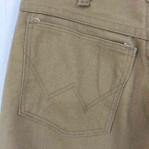 ラングラー Wrangler USA製 PREMANENT PRESS 両爪 SCOVILLジップ カツラギパンツ レディース 27×29