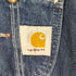 カーハート Carhartt デニムオーバーオール メンズ