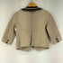 グレースコンチネンタル GRACE CONTINENTAL ビジュー ノーカラージャケット レディース 36