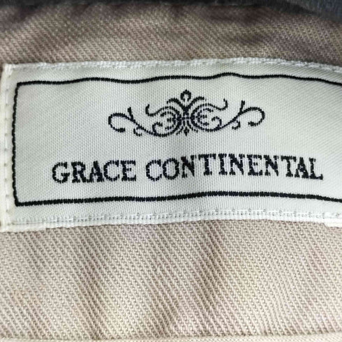 グレースコンチネンタル GRACE CONTINENTAL ビジュー ノーカラージャケット レディース 36