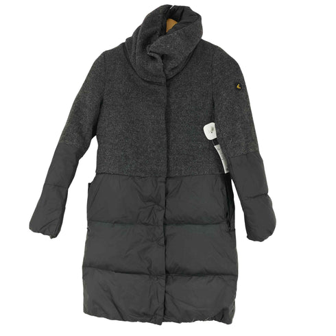 ブランバスク blanc basque メルトン切替ロングダウン レディース 38